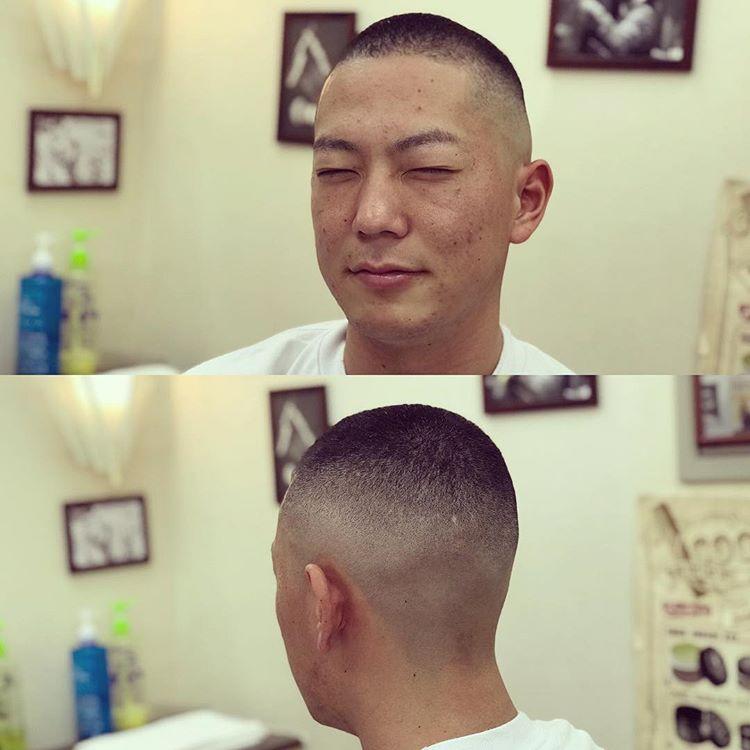 男生小平头发型剪的好,照样也很帅