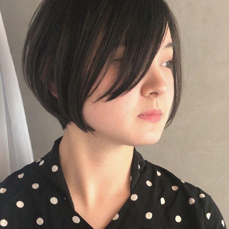 10款齐耳短发,甜美又可爱