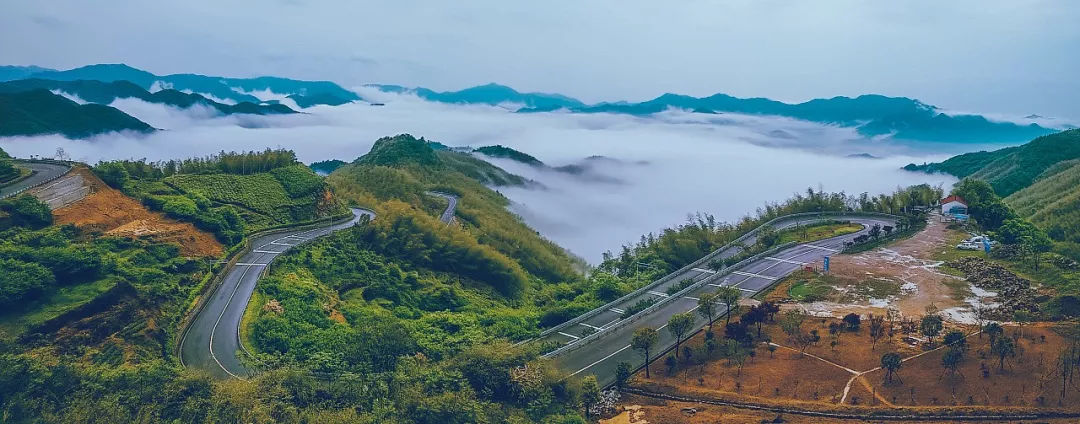 距杭州2h，上海3h，有条最美公路，醉美秋色宛如喀纳斯画廊！