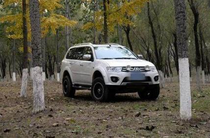 四驱七座越野车，搭载3.0V6发动机，外观媲美霸道