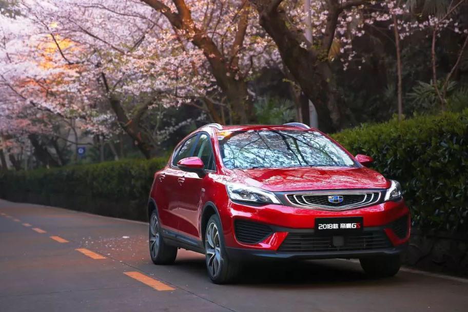 开着帝豪GS去武大看樱花