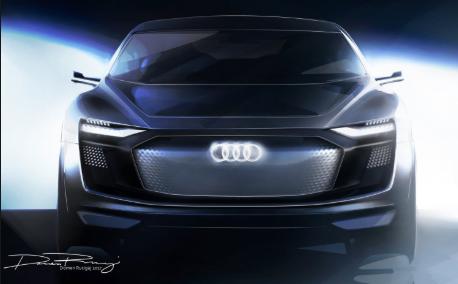 2020年奥迪预计推出3款新能源汽车,其中一款为概念SUV的量产版