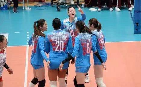 天津女排脱颖而出赢得上海女排,这两支球队,你