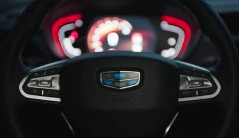 吉利缤瑞内饰首次亮相：全液晶仪表盘+惊艳中控