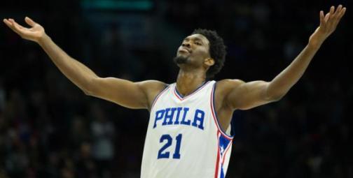 场均大号两双,恩比德不是奥登,他的确配得上大