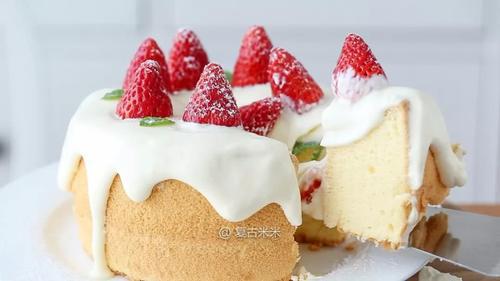 风靡INS雪崩蛋糕是怎么做出来!