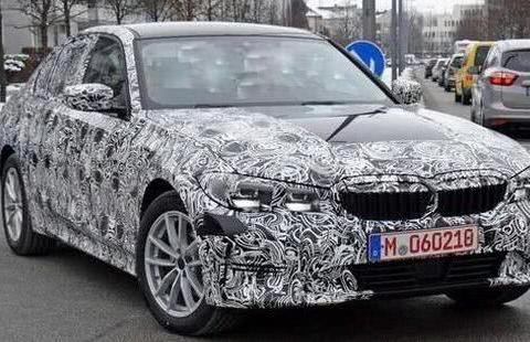 宝马3系新车谍照亮相，采用宝马5系的外观设计！