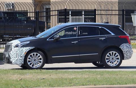 2020款凯迪拉克XT5测试谍照曝光，或将明年初亮相