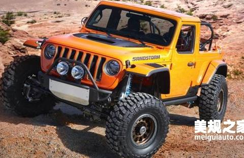 牧马人升级版 JEEP推出概念车型Sandstorm