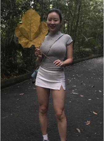 国民女神蒋娉婷晒野外游玩照! 网友: 中国美女