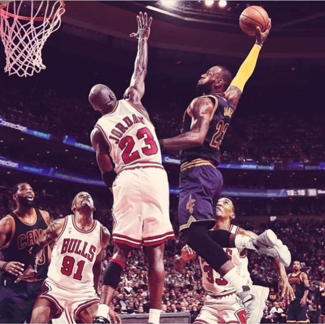 nba谁最能跳,前扣篮王和乔丹并列第1,詹姆斯第3,魔兽排不上号