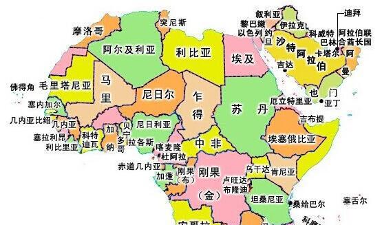 为何很多非洲国家国界线笔直，而有的国家则是正常弯曲