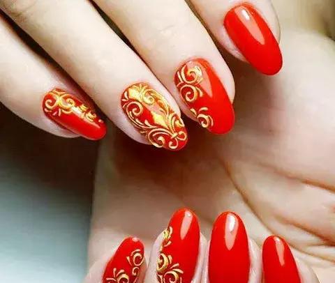 2018新款的精致新娘美甲,看完后有木有想要结