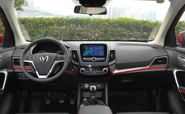 长安cs55内饰完爆哈弗h6,可能是长安最帅的suv,谁还会