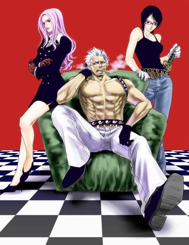 海贼王:海军们放假时都在做什么?斯摩格选择约妹纸,卡战吃吃吃