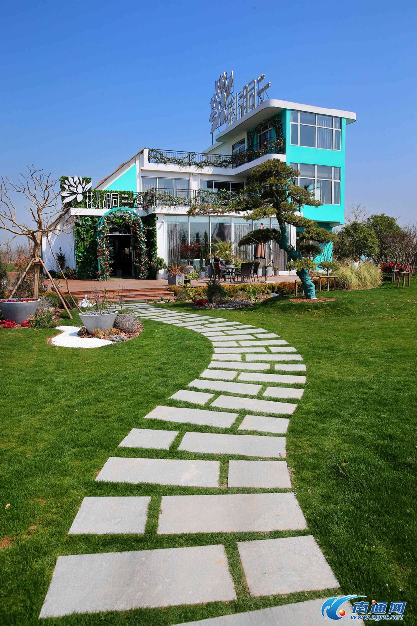 南通通州进鲜港鲜花小镇美景初现 3月31日开园