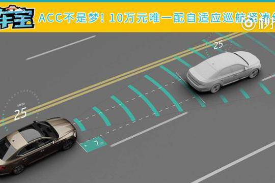 ACC不再是梦！10万左右唯一配自适应巡航的紧凑级车