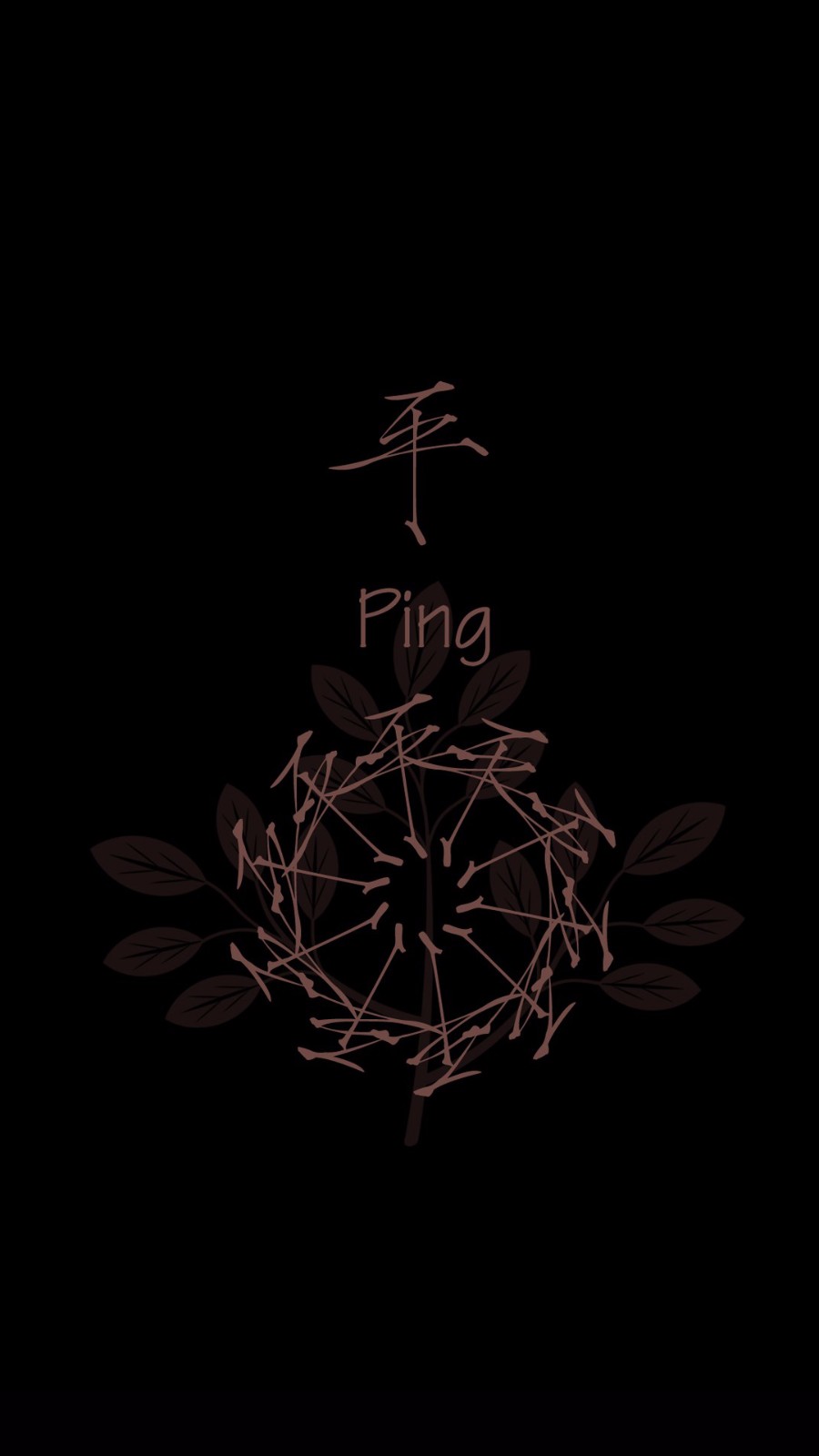 手机壁纸第86期:百家姓黑色超高清超酷手机壁