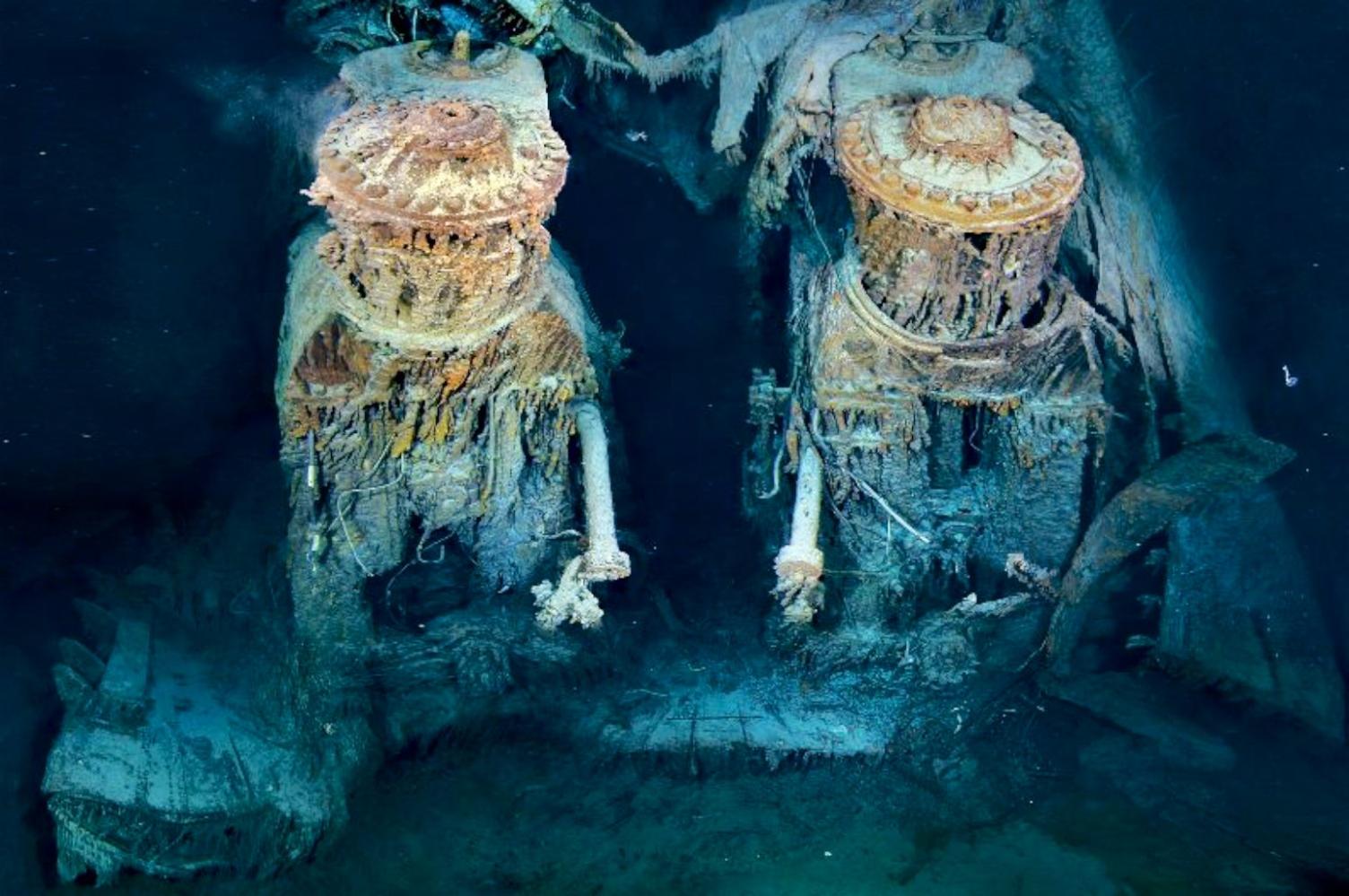 探秘海底沉没80年的泰坦尼克号残骸, 里面有多少你没