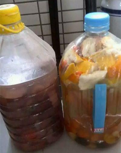 怎样用水果皮沤制有机花肥?一个油桶就能够了