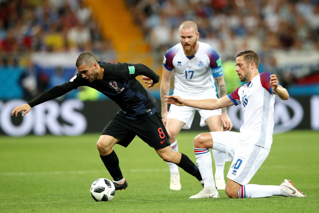 2018俄罗斯世界杯小组赛第3轮:冰岛1-2克罗地