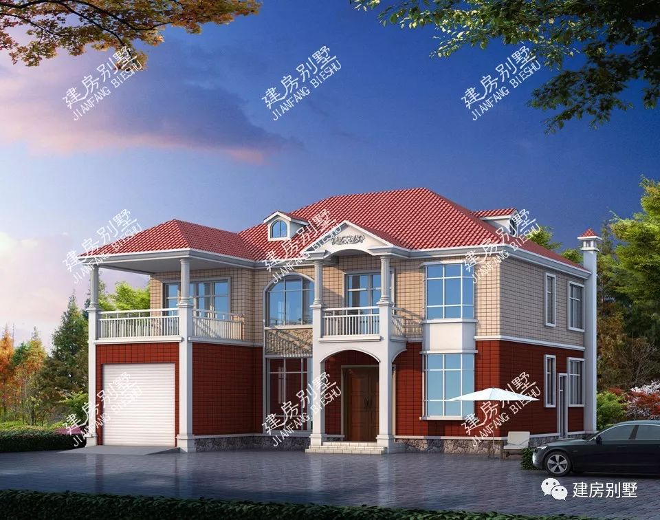 60套二层农村别墅效果图,让你一次看个过瘾,不用苦苦