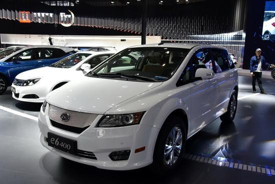 新款比亚迪e6 400上市   售30.98-36.98万