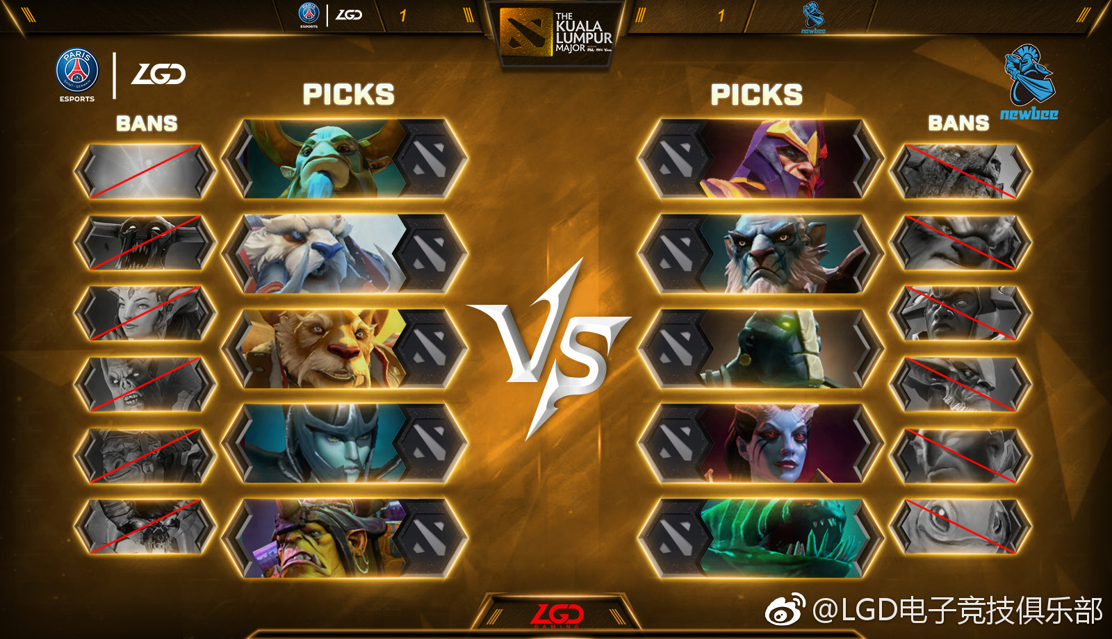 吉隆坡major中国区预选 LGD vs Newbee(BO3