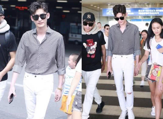 张翰机场一瘸一拐疑似脚受伤郑爽绯闻新男友张恒首次发博疑似回应