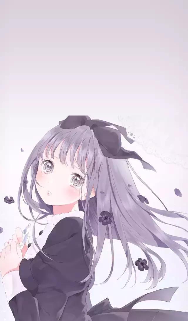 二次元壁纸女生_高冷二次元女生头像_二次元