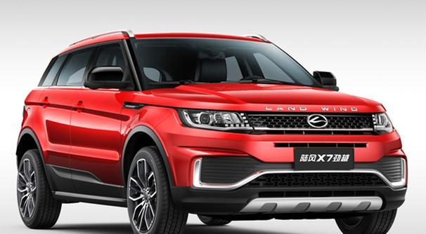 陆风X7劲越配置丰富, 10月31日上市
