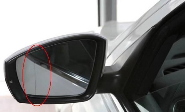 后视镜上这跟线条有什么用? 其实大有作用, 不要白白浪费好功能