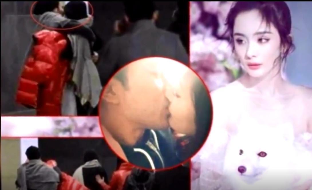 杨幂怀二胎孕妇照曝光, 与刘恺威当街狂吻破离婚传言!