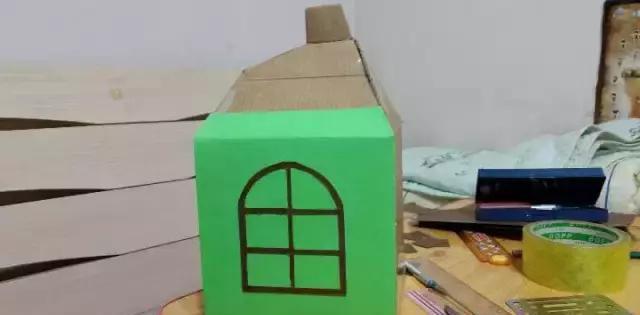 小小传承人:5款幼儿园手工制作简单的卡通小房子