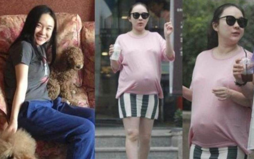女生怀孕前后对比照,画面太美不敢看,老公:这不是我老婆,好扎心