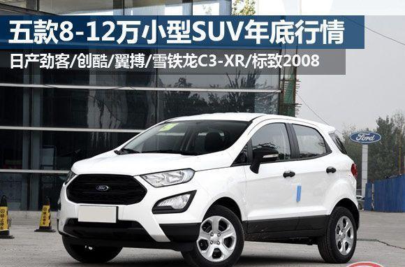 最低不到8万 五款最便宜合资小型SUV新春行情