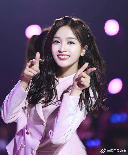 海口妹吴宣仪火了!参加《创造101》节目后成谢