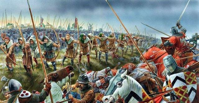 英法百年战争中，的 英国农民队伍凭什么击败法兰西重骑兵?!
