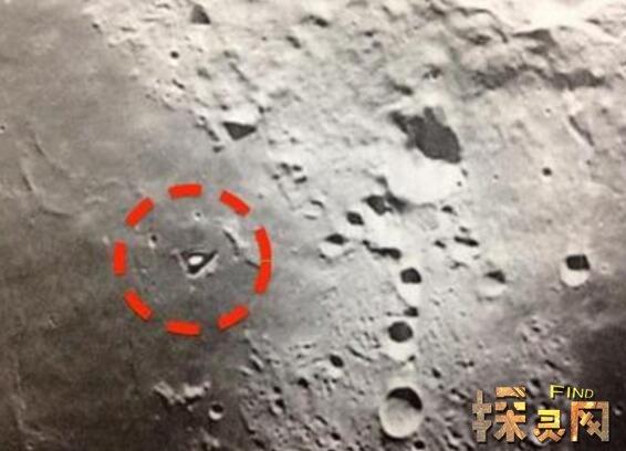 中国播放月球背面照片, 和阿波罗20号拍到巨型飞船不谋而合