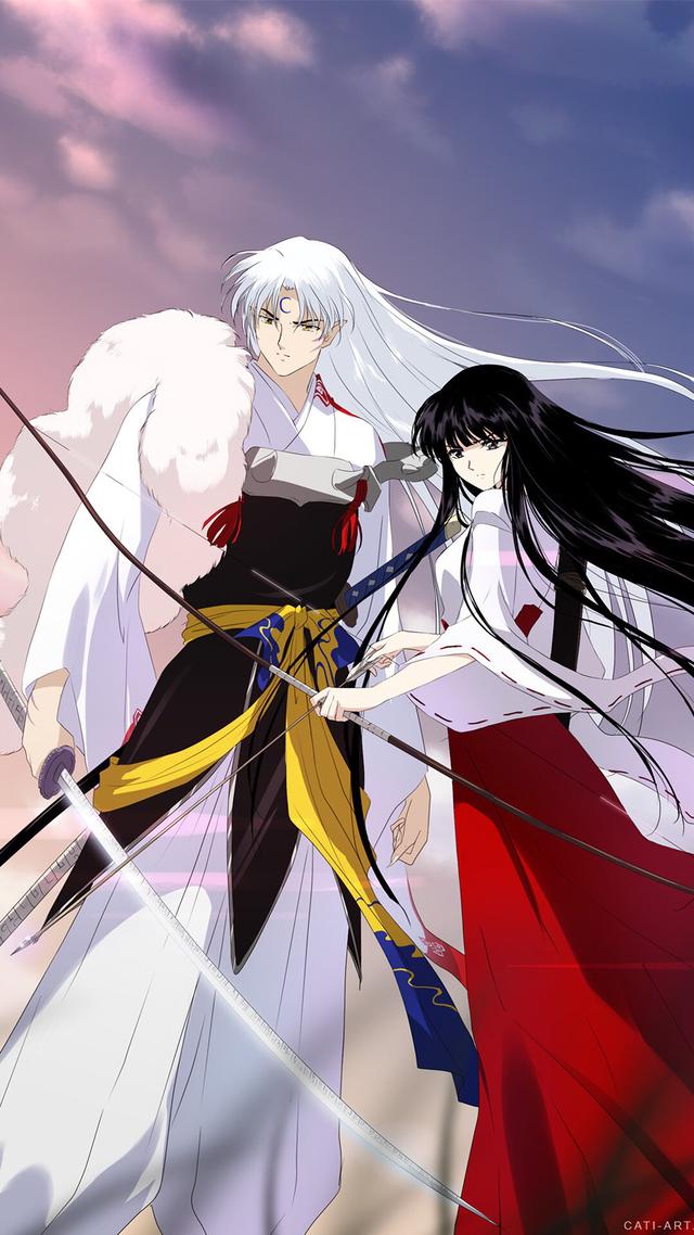 手机壁纸:经典动漫犬夜叉超清壁纸!看过的都说好!(嗯