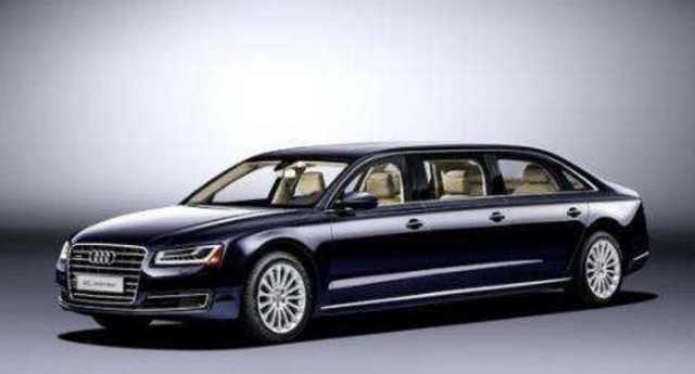 这款6米车长的奥迪来了, 舒适型完胜迈巴赫! 奢华内饰吊打奔驰!