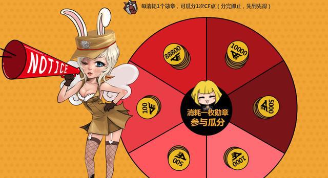 穿越火线最近各种送Q币送CF点活动太多