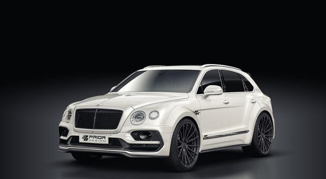 400万的SUV也疯狂，宾利添越改装宽体后会不会很“肥腻”？