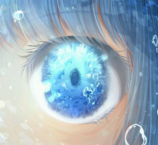 十二星座专属二次元眼睛,天蝎座流光异彩,射手