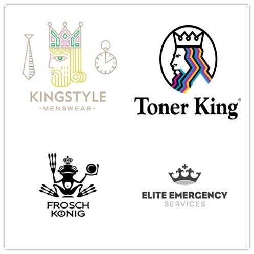 以皇冠为主题的logo设计