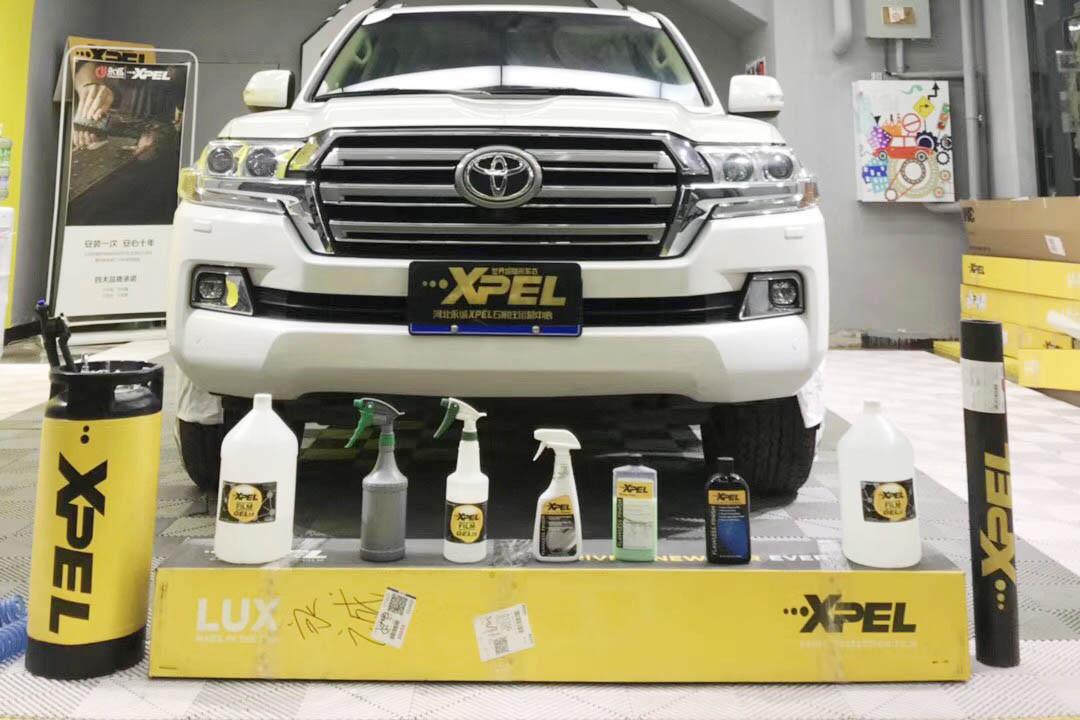 防划痕，丰田陆巡贴XPEL隐形车衣-石家庄永诚