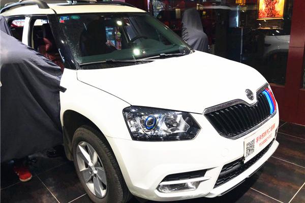 孚卡悦听斯柯达野帝汽车音响改装史泰格SG650C  原音再现