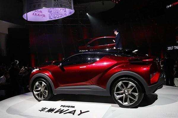 丰田量产版SUV,外观酷毙了,太帅了