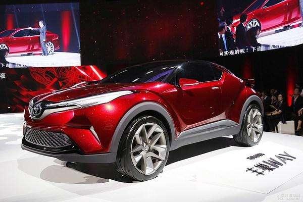 丰田量产版SUV,外观酷毙了,太帅了