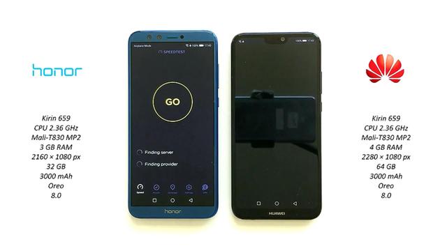 华为P20和荣耀9性能对比 lite版相差1G内存有